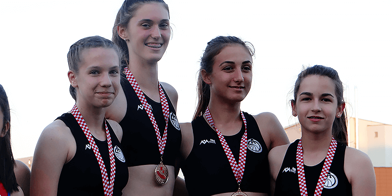 Paula Herceg, Marta Bošnjak, Karla Puljko i Eva Mačković