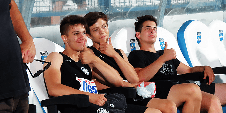 Luka Biošić, Nino Kolić i Luka Mateljić