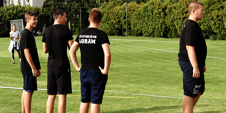 Jedan dio bacačke muške ekipe