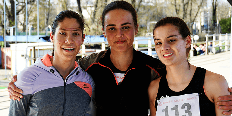 Bruna Janček, Ivana Renić i Eli Pevec