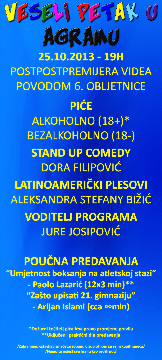 Veseli petak, 25.10.2013.