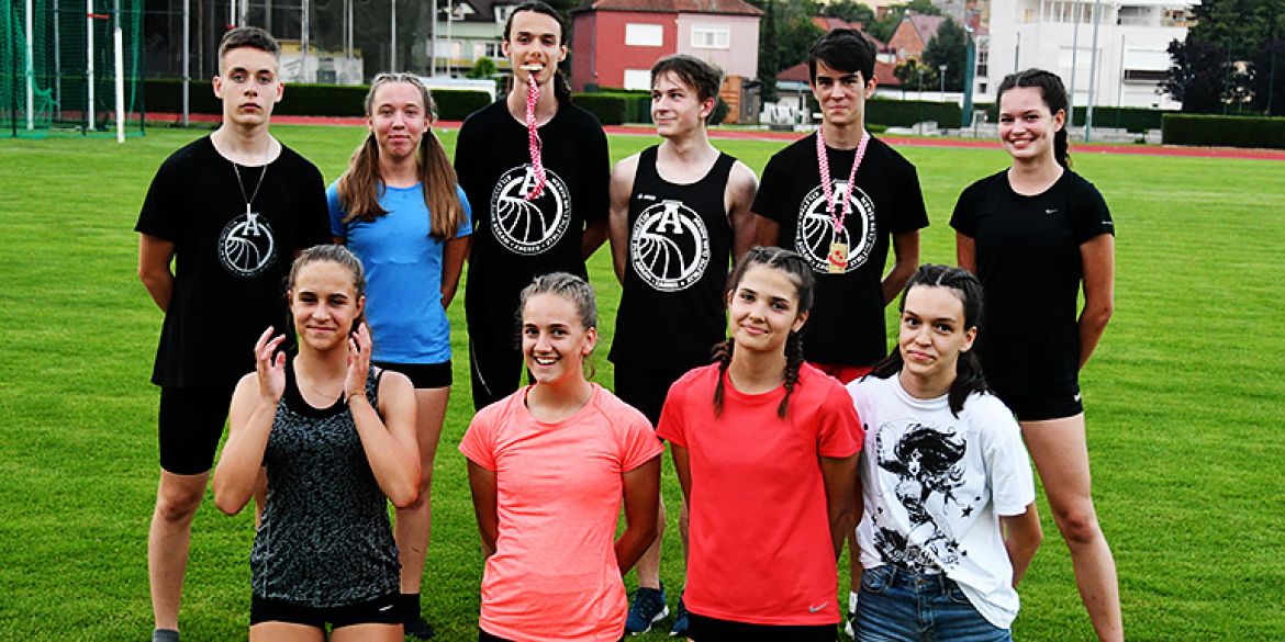 Dio novih sjajnih mladih atletičara i atletičarki