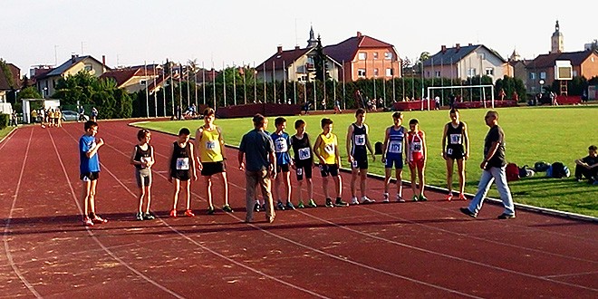 Neposredno prije starta utrke na 3000m