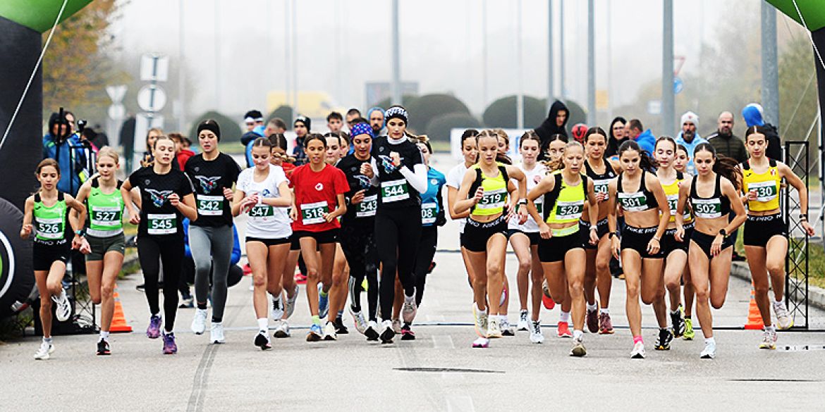 Start utrke kadetkinja