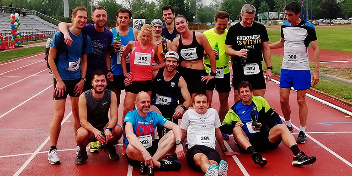 Ekipa na okupu nakon završetka