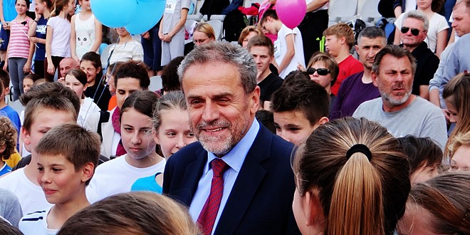 MIlan Bandić (prošle godine na stadionu)
