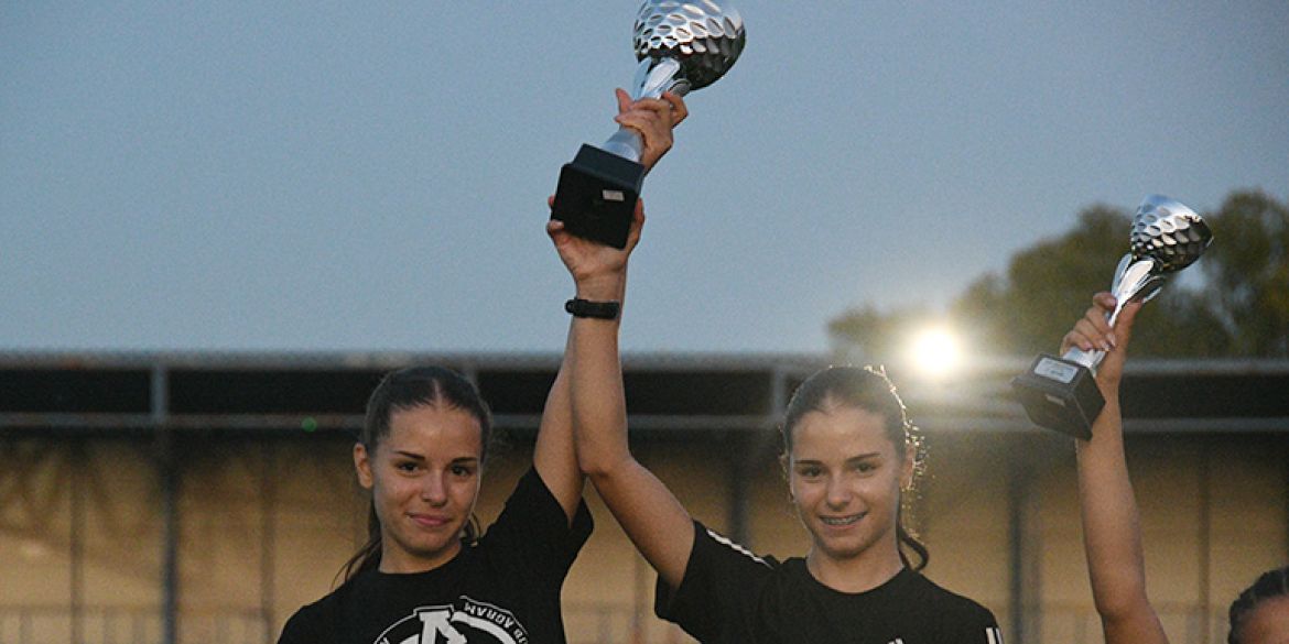 Sestre Delić na proglašenju kadetkinja