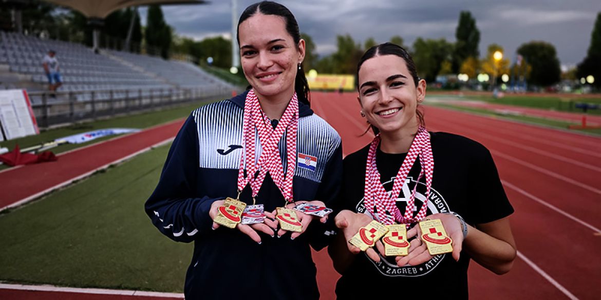 GO TONKA, GO Kunac najuspješnija u svom najboljem vikendu karijere s četiri U23 medalje, Mačković trostruka zlatna (VIDEO)