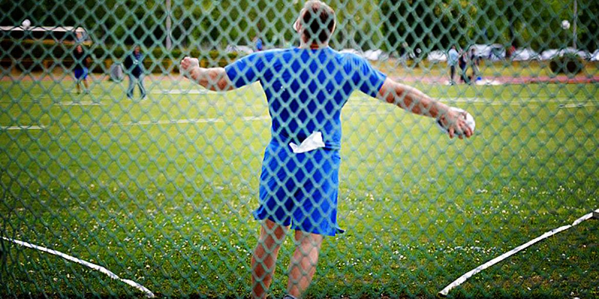 Martin Marković prilikom postizanja novog hrvatskog juniorskog rekorda