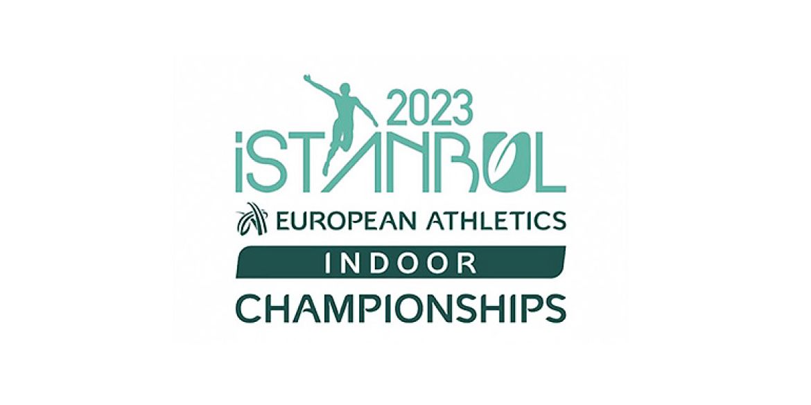 Logo Europskog dvoranskog prvenstva 2023.