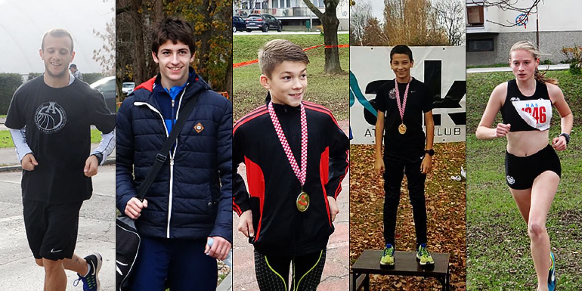Antun Pavelić, Filip Svalina, Borna Bujdo, Ivan Vukančić i Tina Šmid