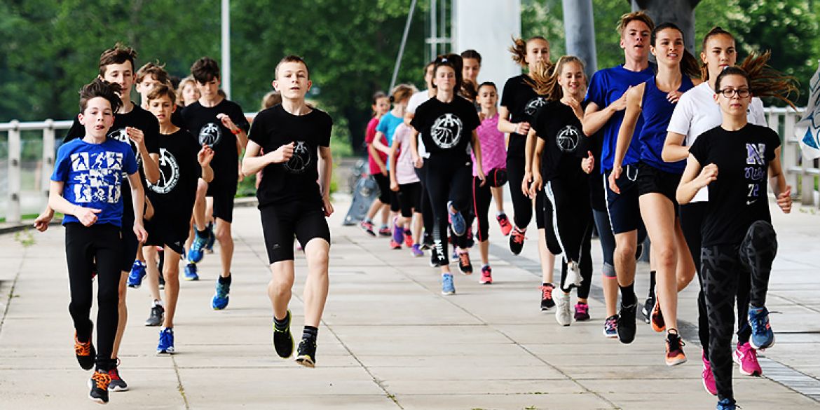 Jedan dio selekcije prilikom vježbica