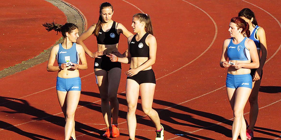 Dora Filipović u dobrom raspoloženju nakon 100m