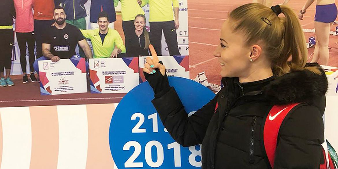 Dobro nastupa u Beogradskoj dvorani - Ivana Lončarek