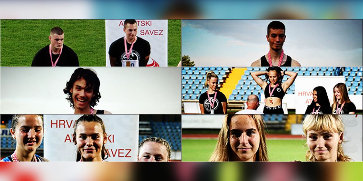Samo dio medaljaša na okupu, ne stanu svi na slike :)