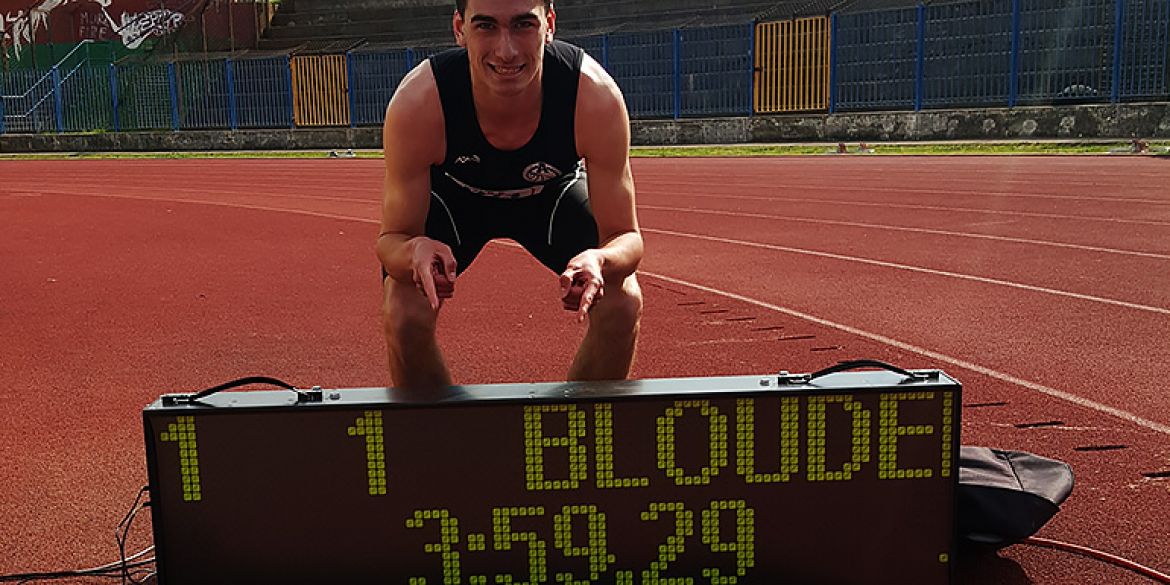 Marino Bloudek prvi put ispod 4 minute na 1500m