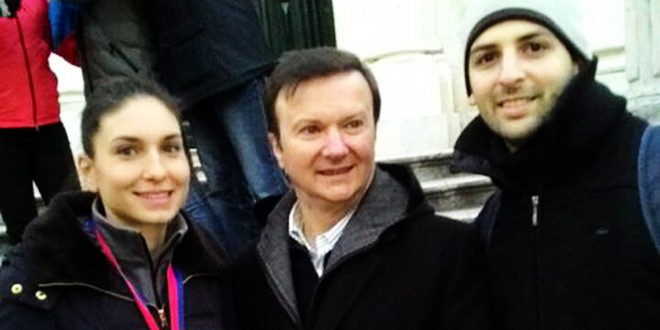 Pobjednica Matea s Ljubomirom Medakovićem i Tomom Hačićem