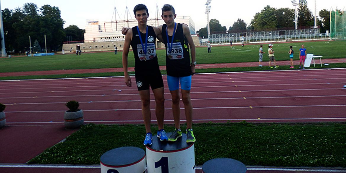 Bruno Rožman (desno) i Maksimilijan Međimorec (lijevo)