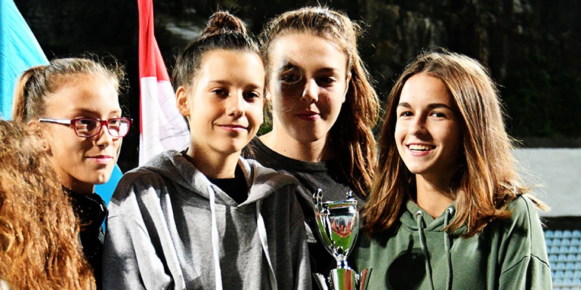 Bartaković, Tvrtković, Leko i Mačković kao predstavnice pobjedničke ekipe