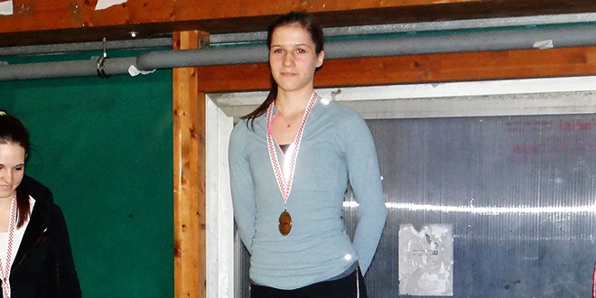 Najbrža danas kod mlađih juniorki na 60m - Dora Filipović