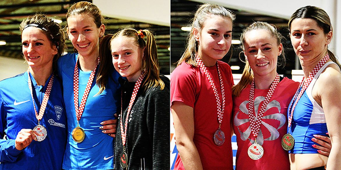Katarina Vukančić i Ivana Lončarek s zlatnim odličjima