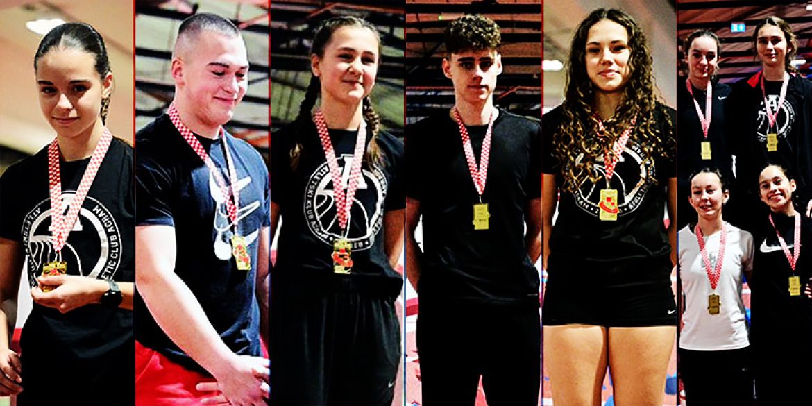 Sara, Jan, Josipa, Dominik, Magdalena i štafeta