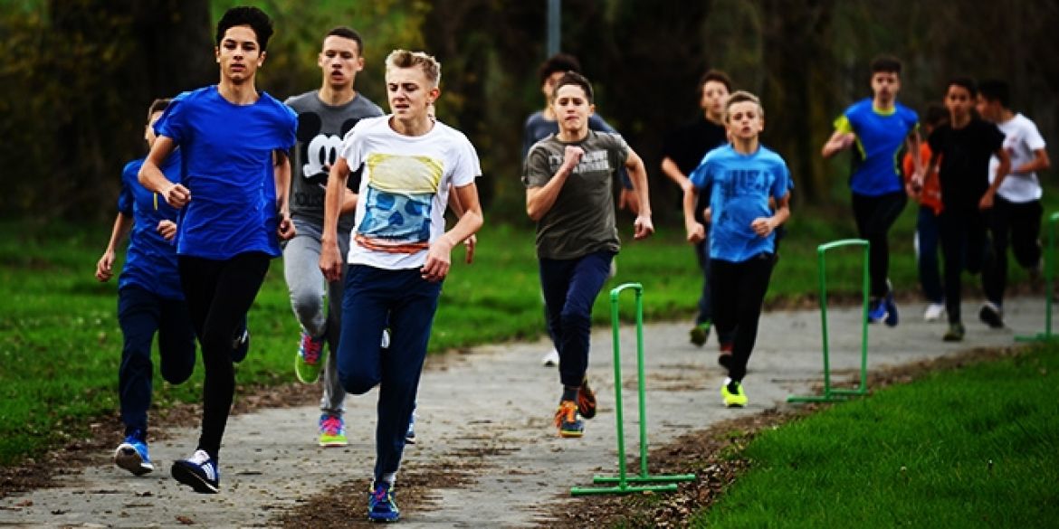 Utrka mlađih kadeta na kros prvenstvu