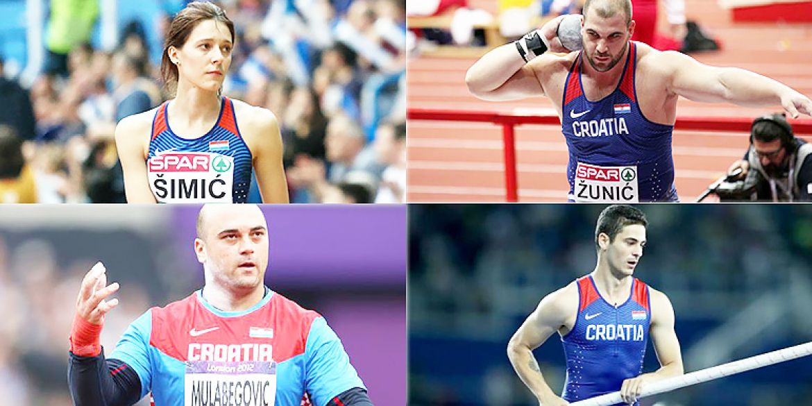 Ana Šimić, Stipe Žunić, Nedžad Mulabegović i Ivan Horvat