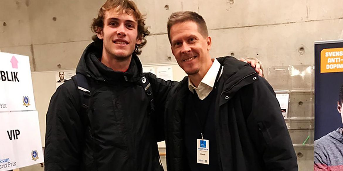 Filip i legendarni Christian Olsson