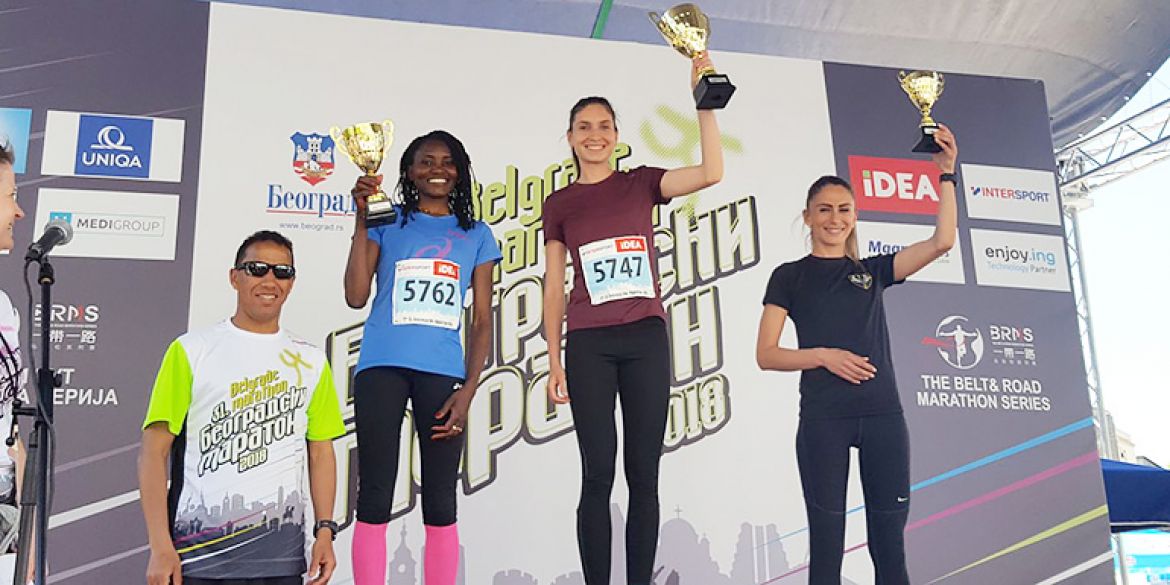 Matea Matošević na najvišoj stepenici pobjedničkog postolja