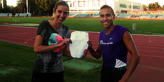 Sa smiješkom na licu uključili se u akciju - Antonija Žalac i Bruno Penezić