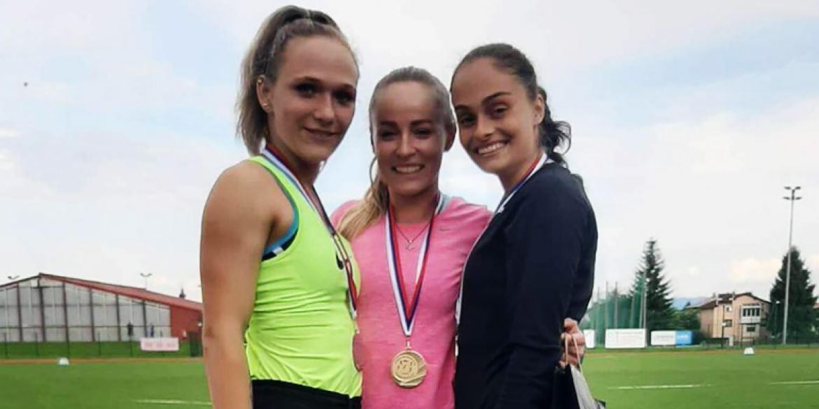 Na pobjedničkom postolju - Ivana Lončarek